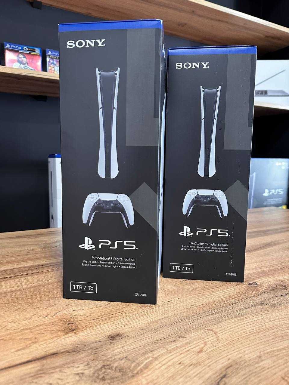 Нова PlayStation 5 Slim (Digital Edition) - з гарантією 12 місяців