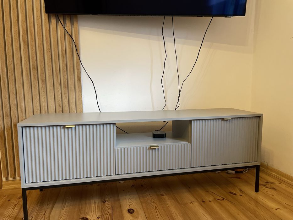 Szafka RYV w idealnym stanie szara ryflowana