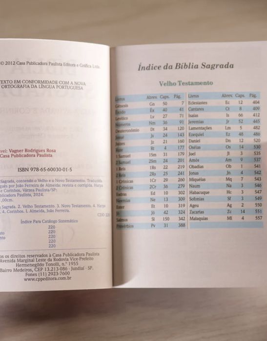 Bíblia Cruz Preta NOVA | ARC | Letra Maior