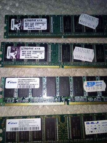 Sprzedam komplet pamięci DDR do PC bądź laptopa.