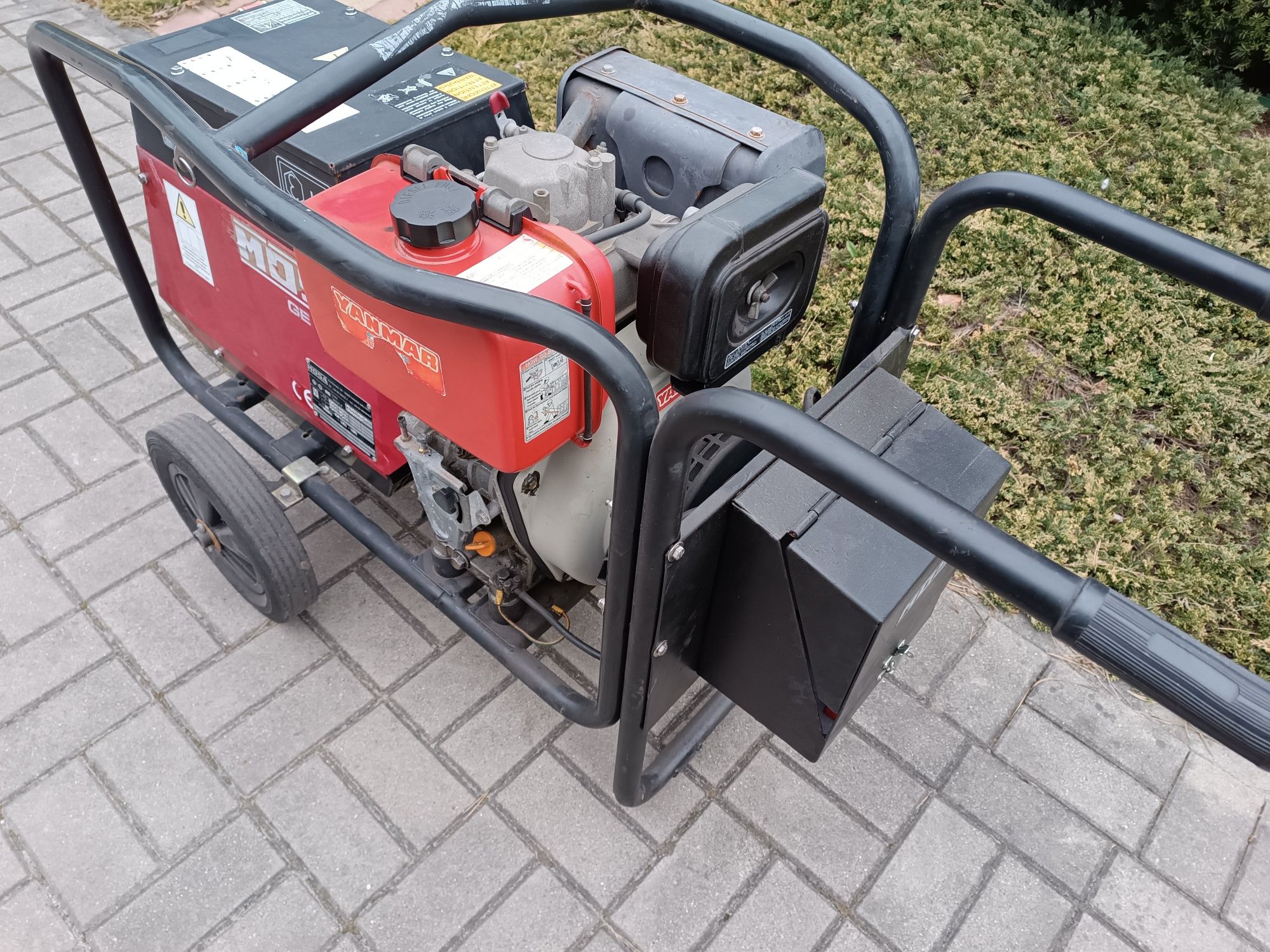 Agregat prądotwórczy diesel 6,5 kW MOSA GE 6500