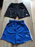 Spodenki adidas i puma