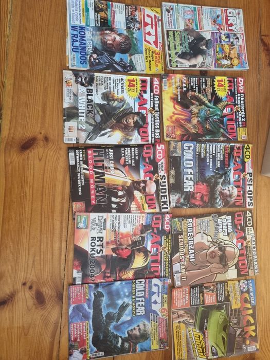 Czasopisma CD-ACTION Click! Komputer Swiat Gry