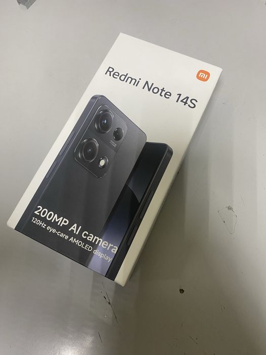Коробка до телефону від телефону Xiaomi Redmi Note 14S 8/256gb Black