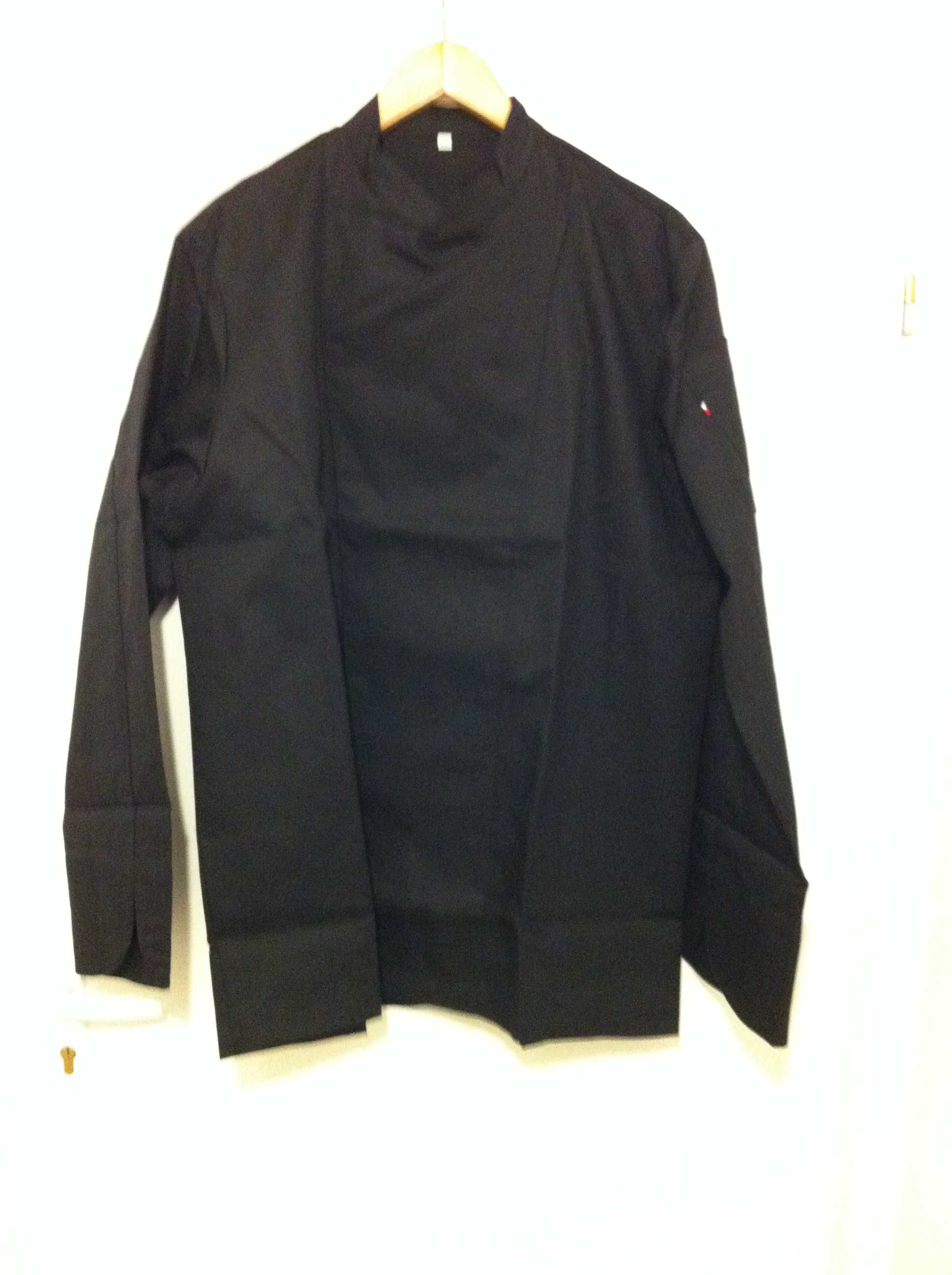 *Bluza*Kucharska*Męska*Czarna*Nowa*Dwurzędowa*50-58*