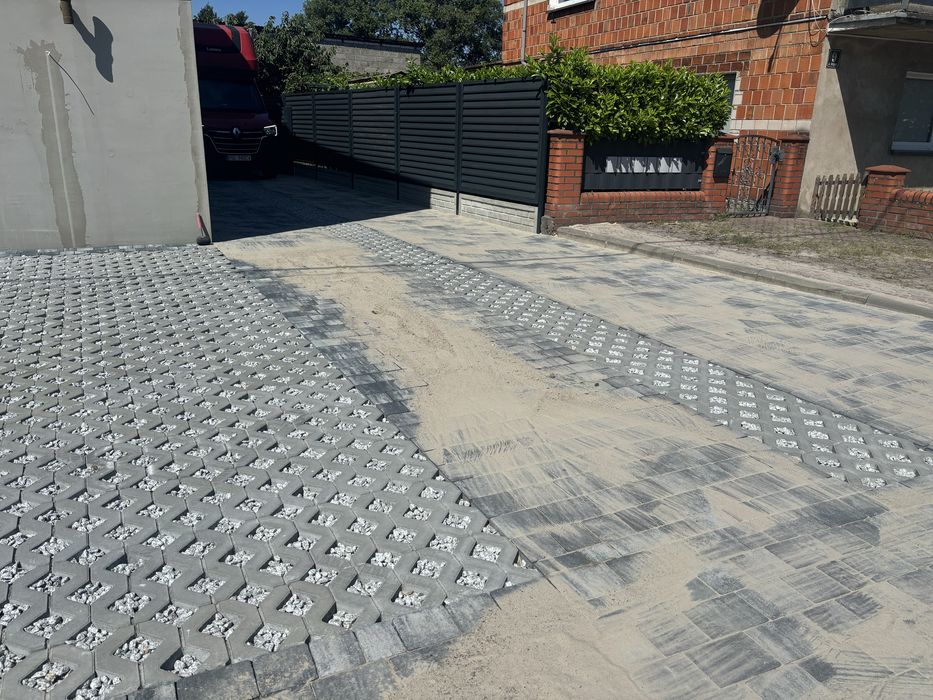 Ukladanie kostki brukowej, ogrodzenia kazdego typu