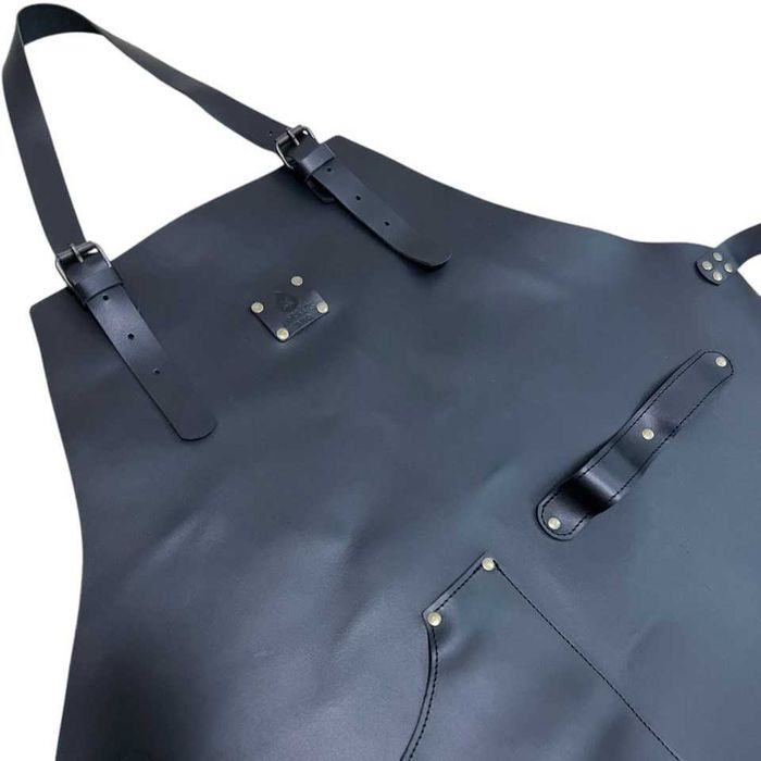 Фартух шкіряний FR19/1 Фартук мужской кожаный для барбекю