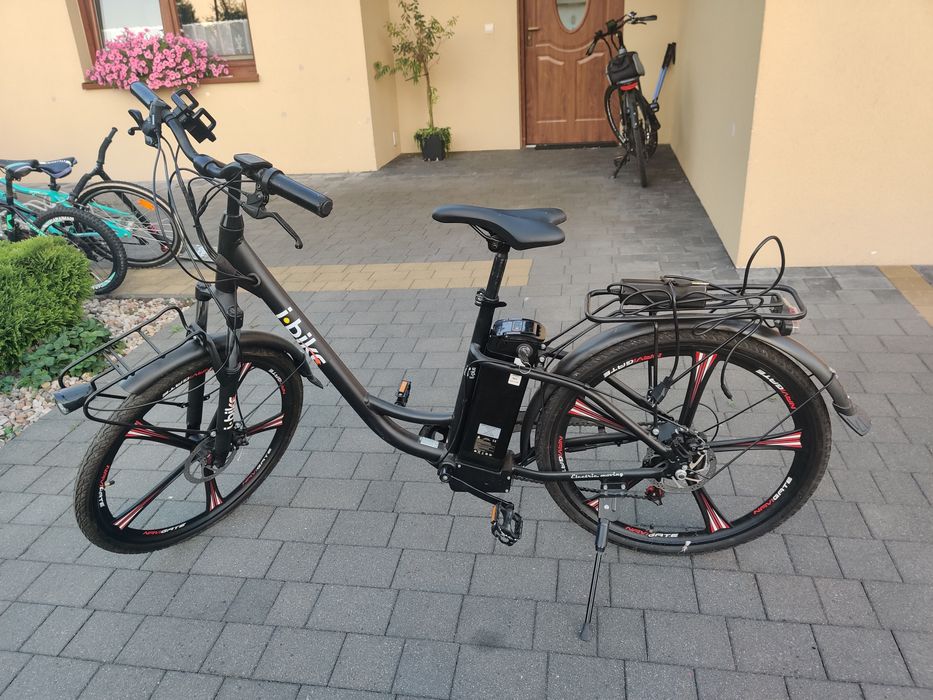 Elektryczny rower miejski I-bike City E-plus