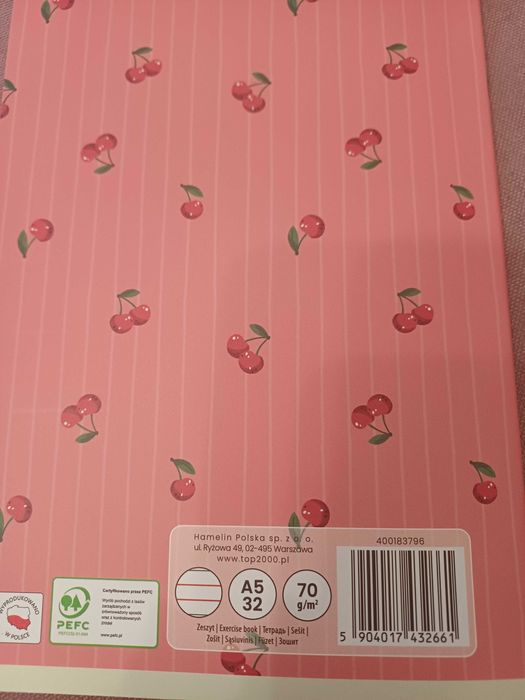 Zeszyty w trzy linnie NOWE!