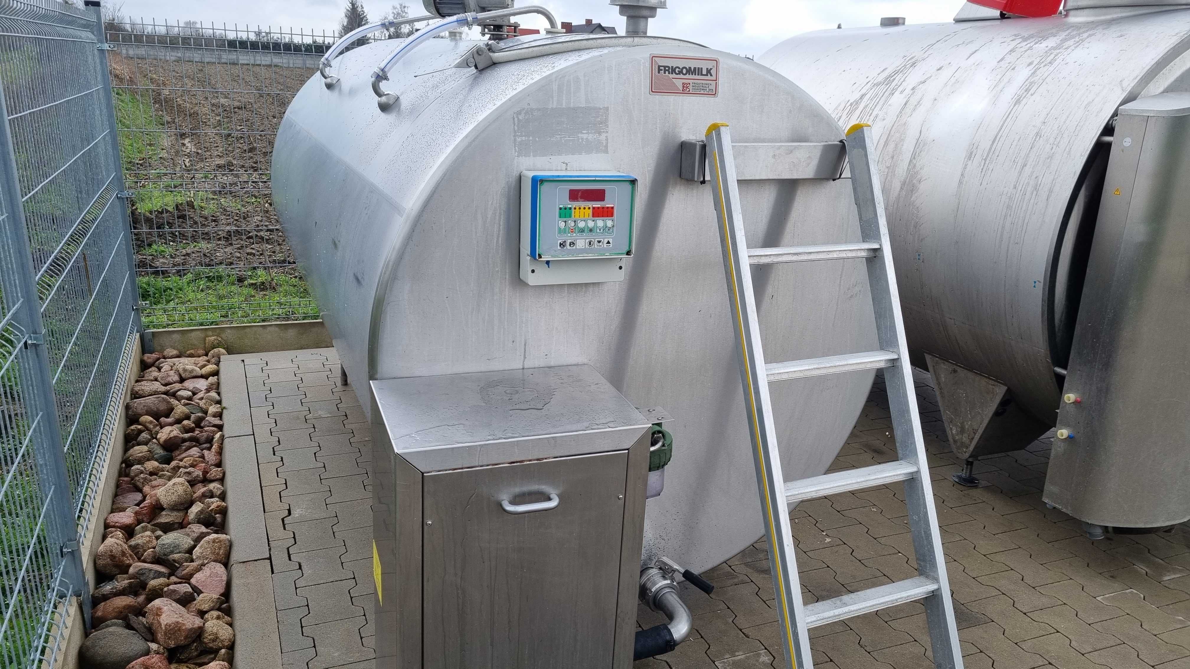 Schładzalnik zbiornik beczka chłodnia do mleka pojemość 3000 litrów