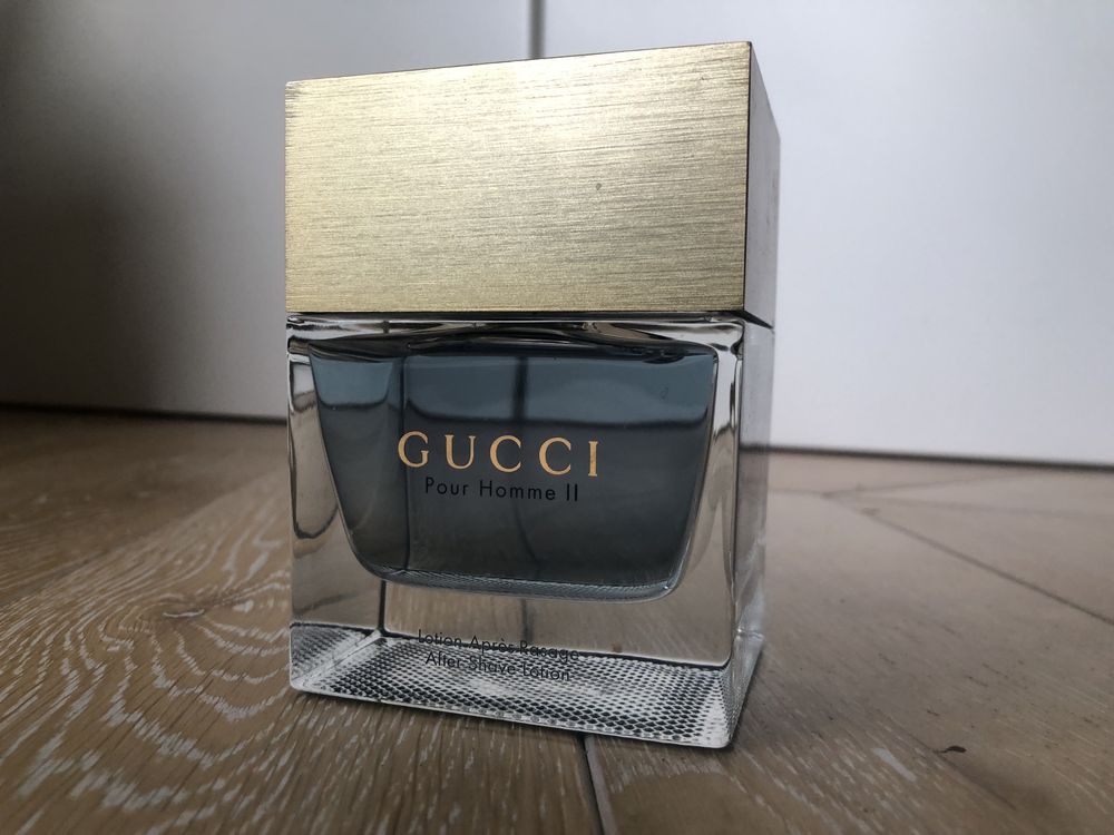 Gucci Pour Homme II 100ml  after shave —- UNIKAT