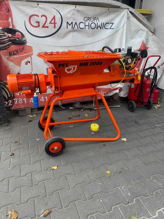 Mieszarka przepływowa PFT HM 2006 zaprawy tynki 230 Volt