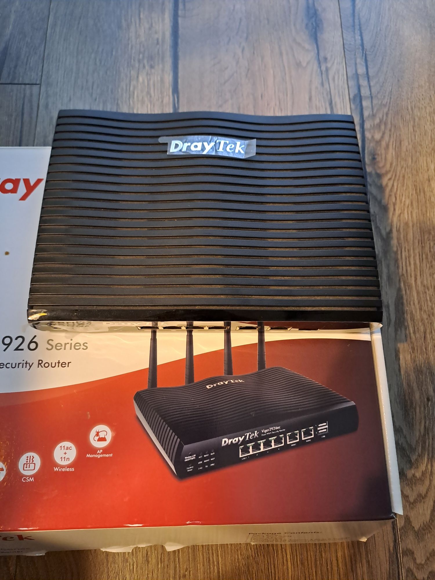 Router modem vigor 2926 dray tek wifi