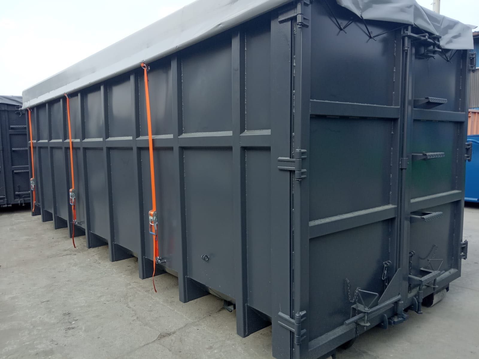 KP 40 standard duży hak śmietnik kontener hakowy odpady