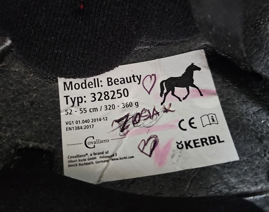 Toczwk Kask jeździecki na konie dziecięcy Covalliero