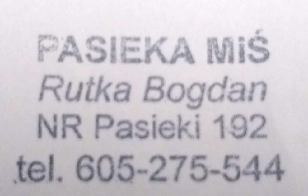 Rodziny pszczele, ramka, odkłady