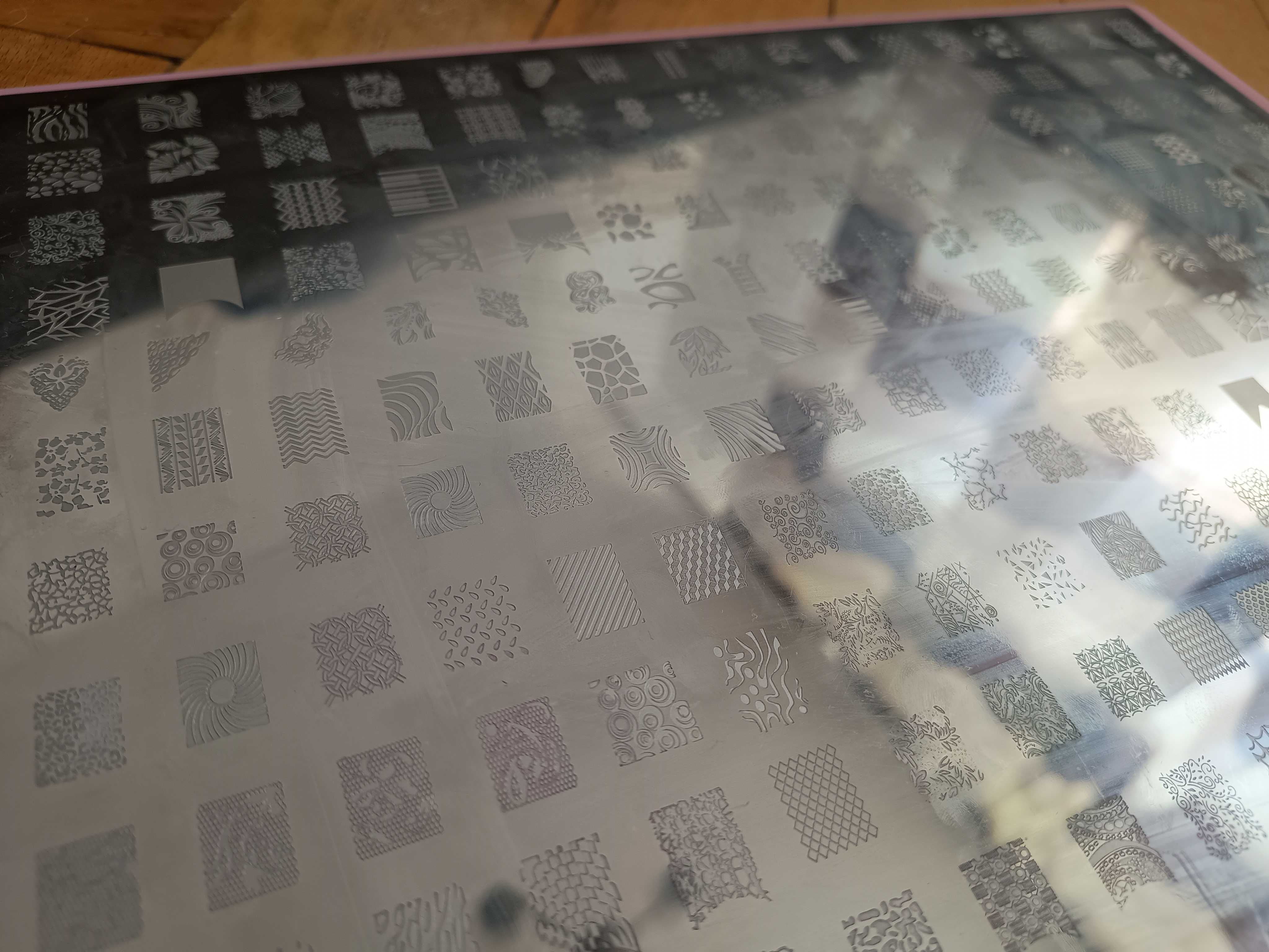 Płytki/ blaszki do stempli + stempel żelowy