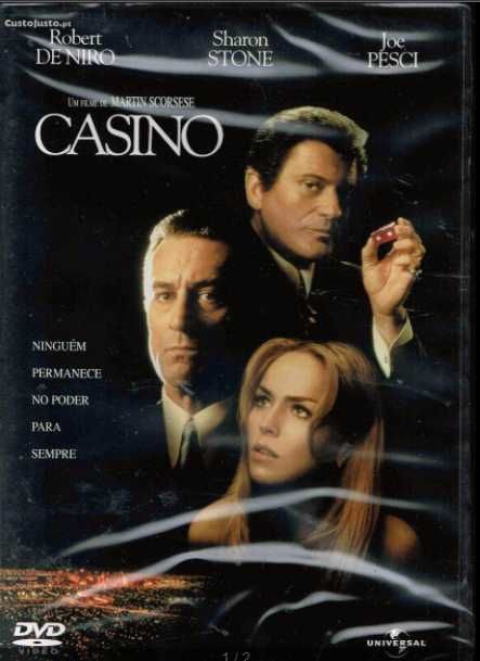 Dvd NOVO Casino SELADO Filme Martin Scorsese Robert De Niro Sharon Joe