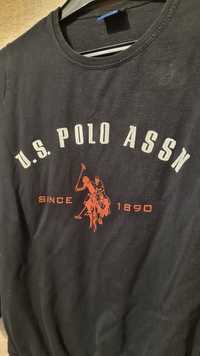 Czarna bluza US Polo Assn Ralph Lauren