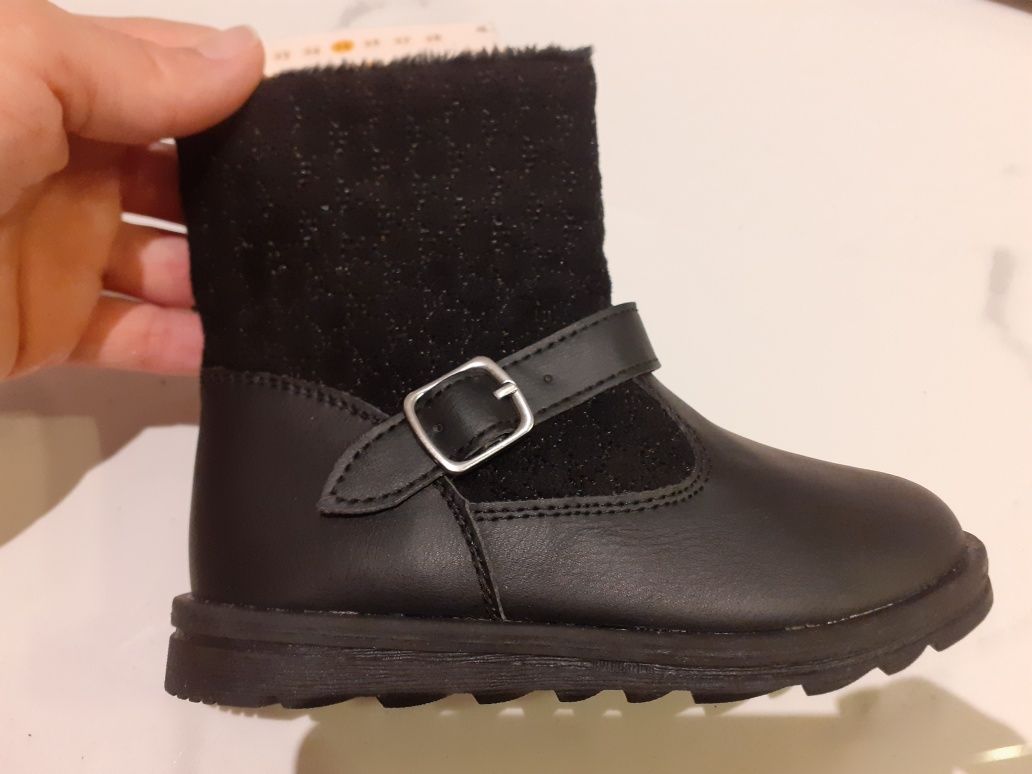 Buty zimowe NOWE - Kozaczki dla dziewczynki  nowe