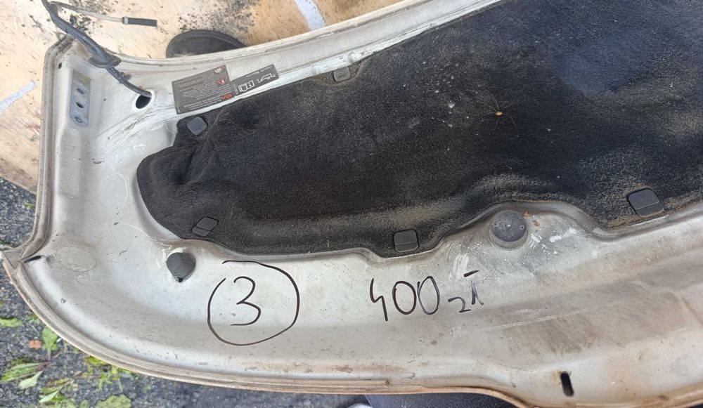 Maska pokrywa silnika VW T5 brązowa