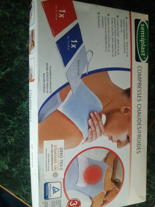 Гелевый компресс на спину набор