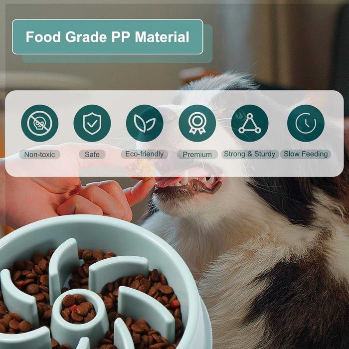 MISKA spowalniająca jedzenie 20cm VINABO antypoślizgowa dla psa s577