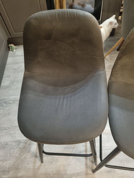 Krzesla barowe Zakomo antracytowe. Cena za dwie sztuki! Okazja!