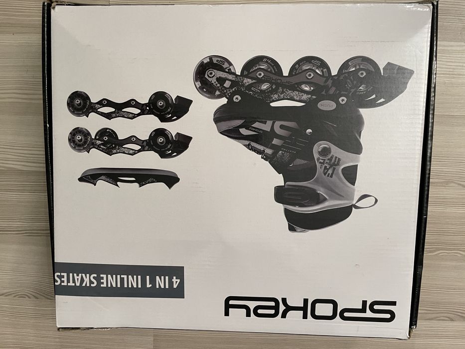 Łyżwy/rolki 2w1 rozmiar 38-41