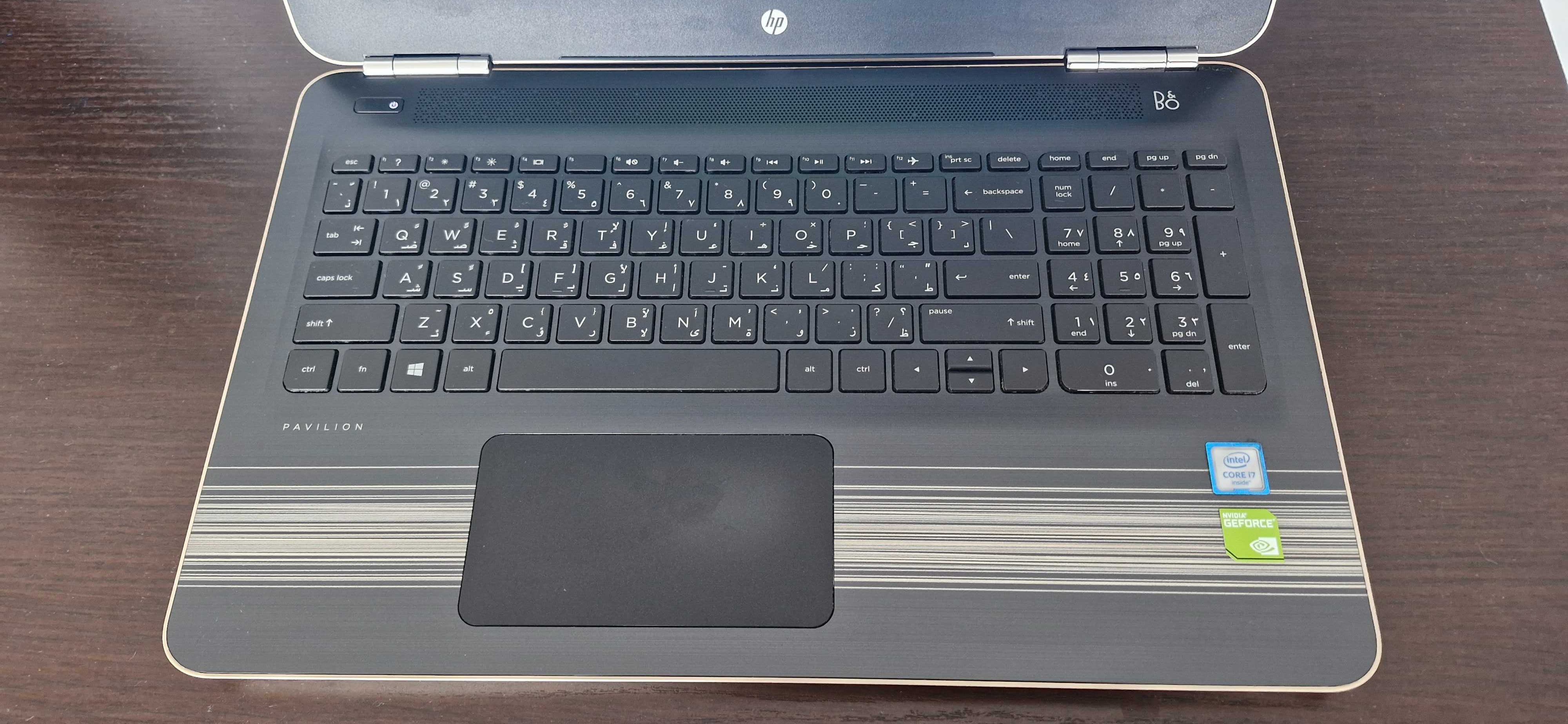 Złoty notebook HP 15,6FHD i7 16GB RAM 512GB SSD MX940 4GB Win 10