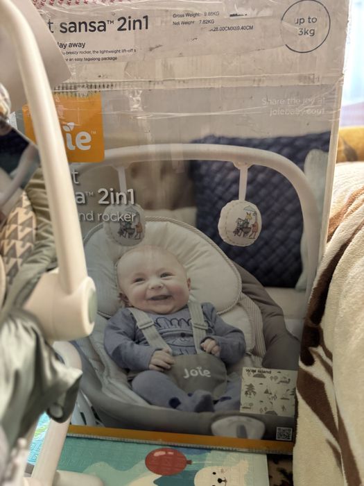 Заколисуючий центр-гойдалка-шезлонг