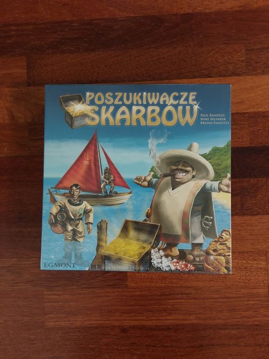 Egmont Poszukiwacze Skarbów Rodzinna Planszowa (Nieużywana)