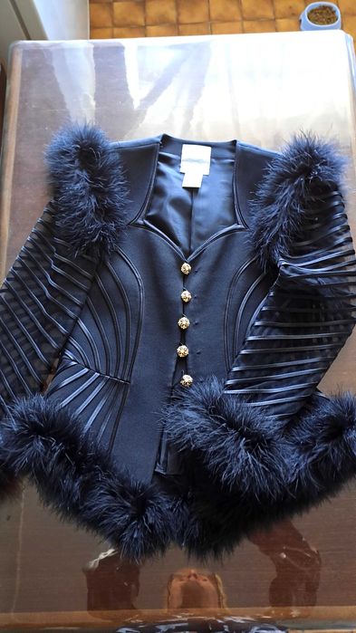 Вінтажний святковий піджак. Виробник Франція.