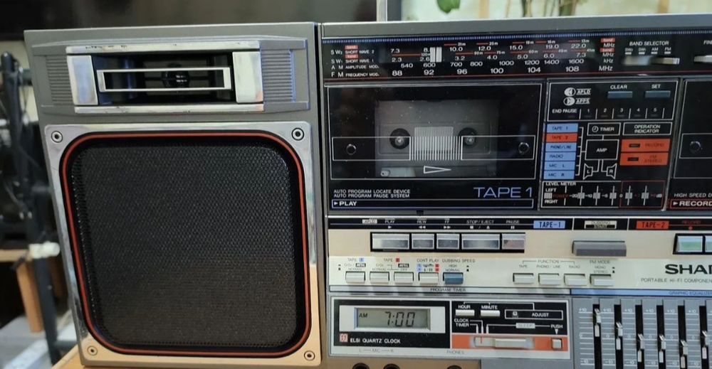 магнитофон sharp gf800