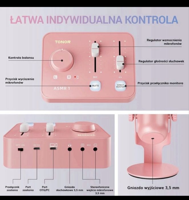 Mikrofon tonor asme one
