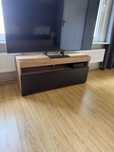 Szafka RTV dąb czarny 118 cm