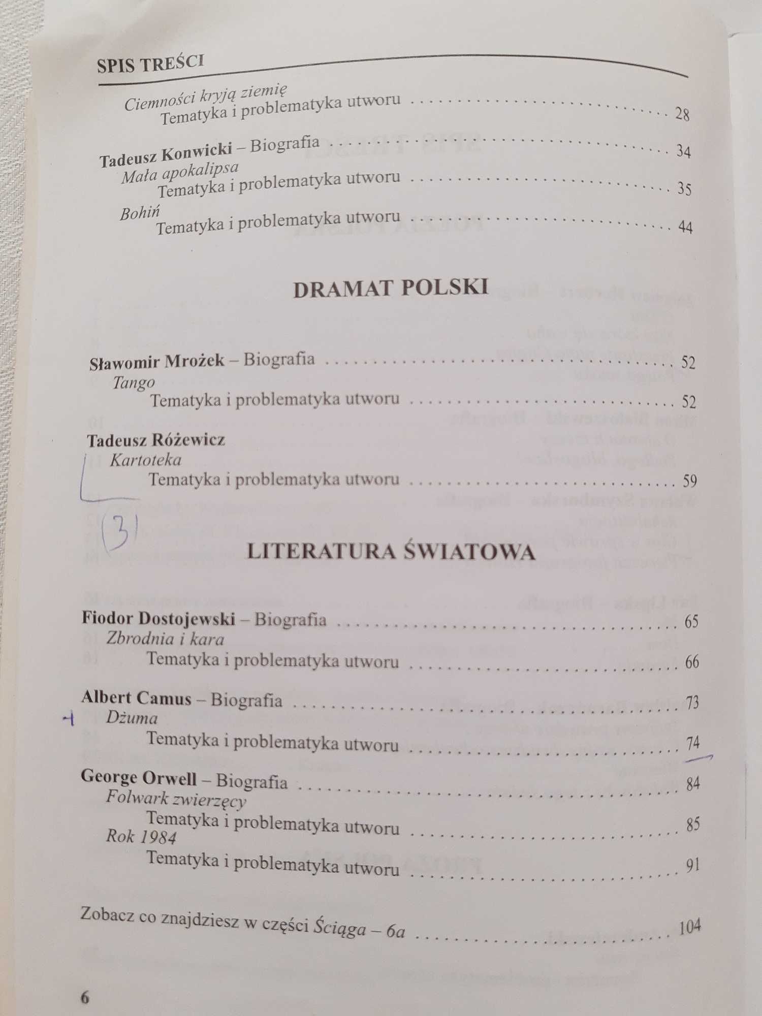 Ściąga cz. 6b - Polska literatura współczesna po 1956r.