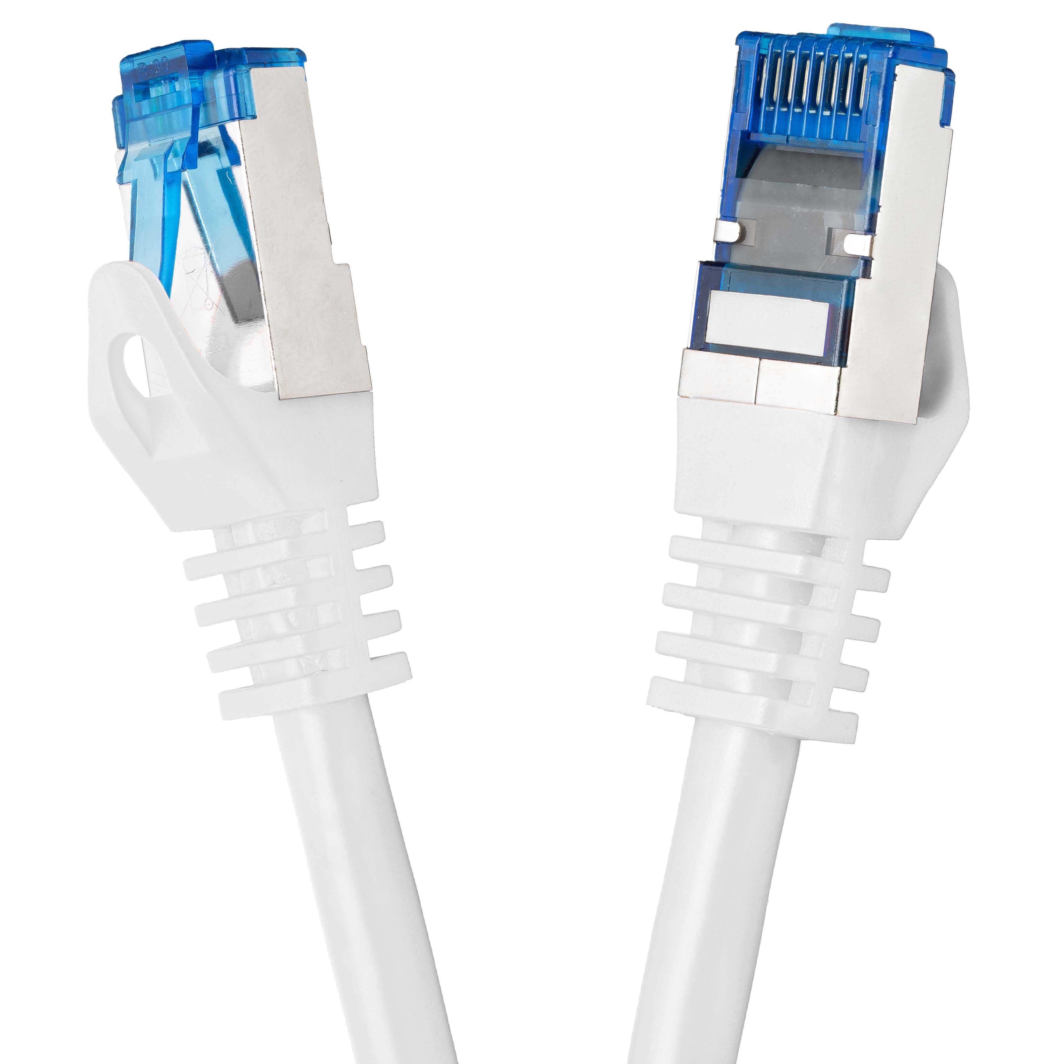 BIGTEC Kabel sieciowy CAT7 S/FTP 1m Gigabit Ethernet Xbox TV PS4 PS5