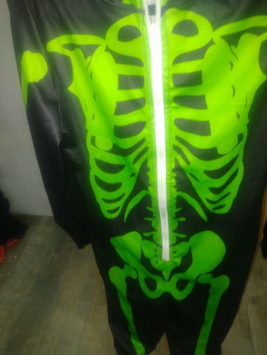 Kostium strój przebranie Halloweenowgo Kościotrupa  Rozmiar S M L XL