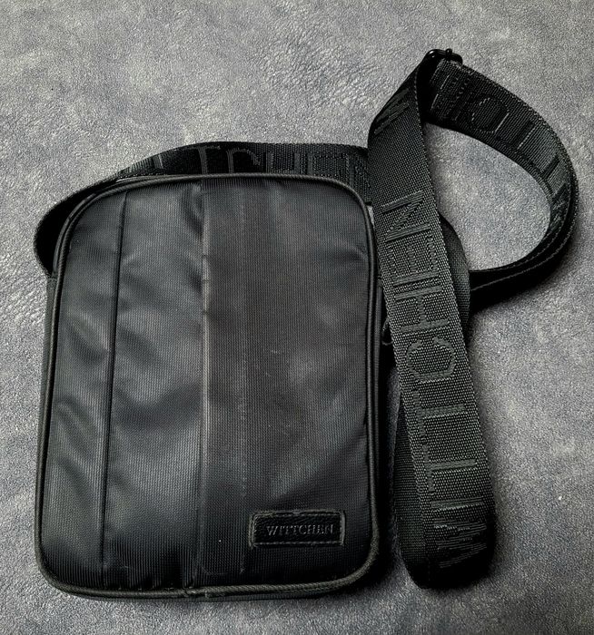 Listonoszka męska saszetka torba torebka czarna Wittchen