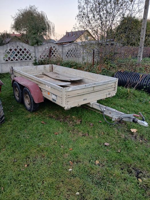 Przyczepka koch dmc 2.5 t pod minikoparke