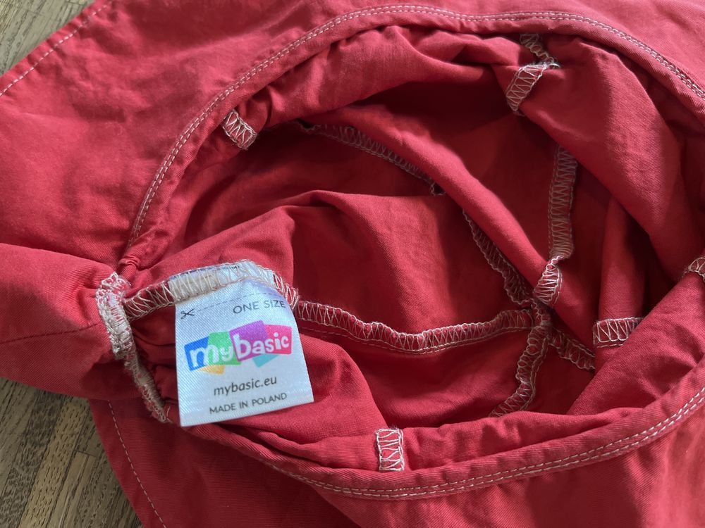MyBasic kapelusz damski czerwony