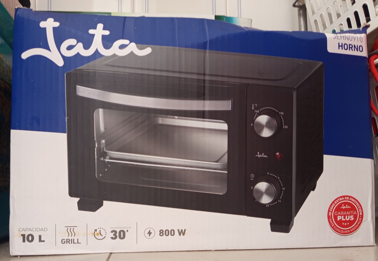 Forno de 10l nunca usado