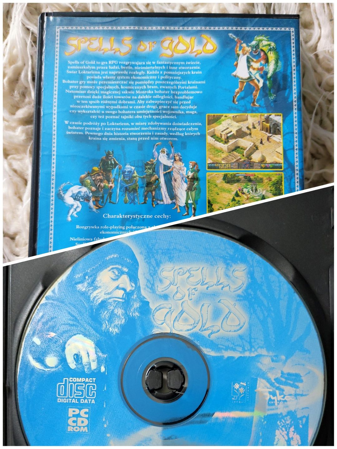 Gry CD-ROM Pinball, Persian, Spells, encyklopedia gier 2004 etc