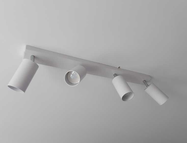 LAMPA SUFITOWA wisząca żyrandol lampa na sufit 4x gu10