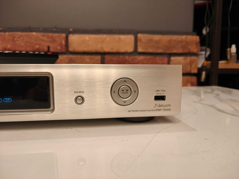 DENON DNP-720AE Znakomity odtwarzacz sieciowy + tuner radiowy