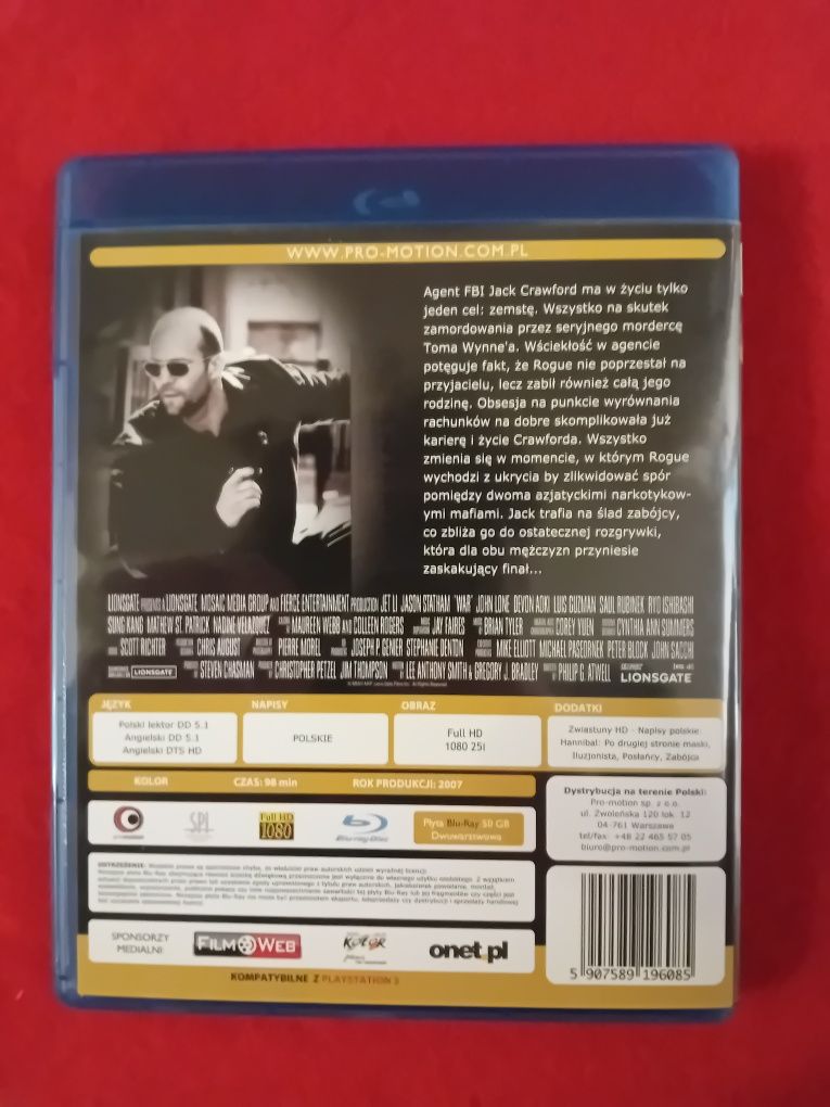 WAR Zabójca 2007 [blu-ray] pl