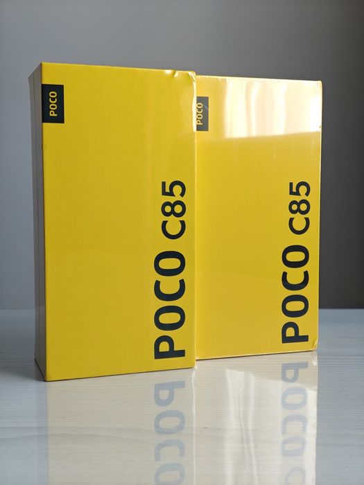 POCO C85 6/128Gb з блоком живлення.