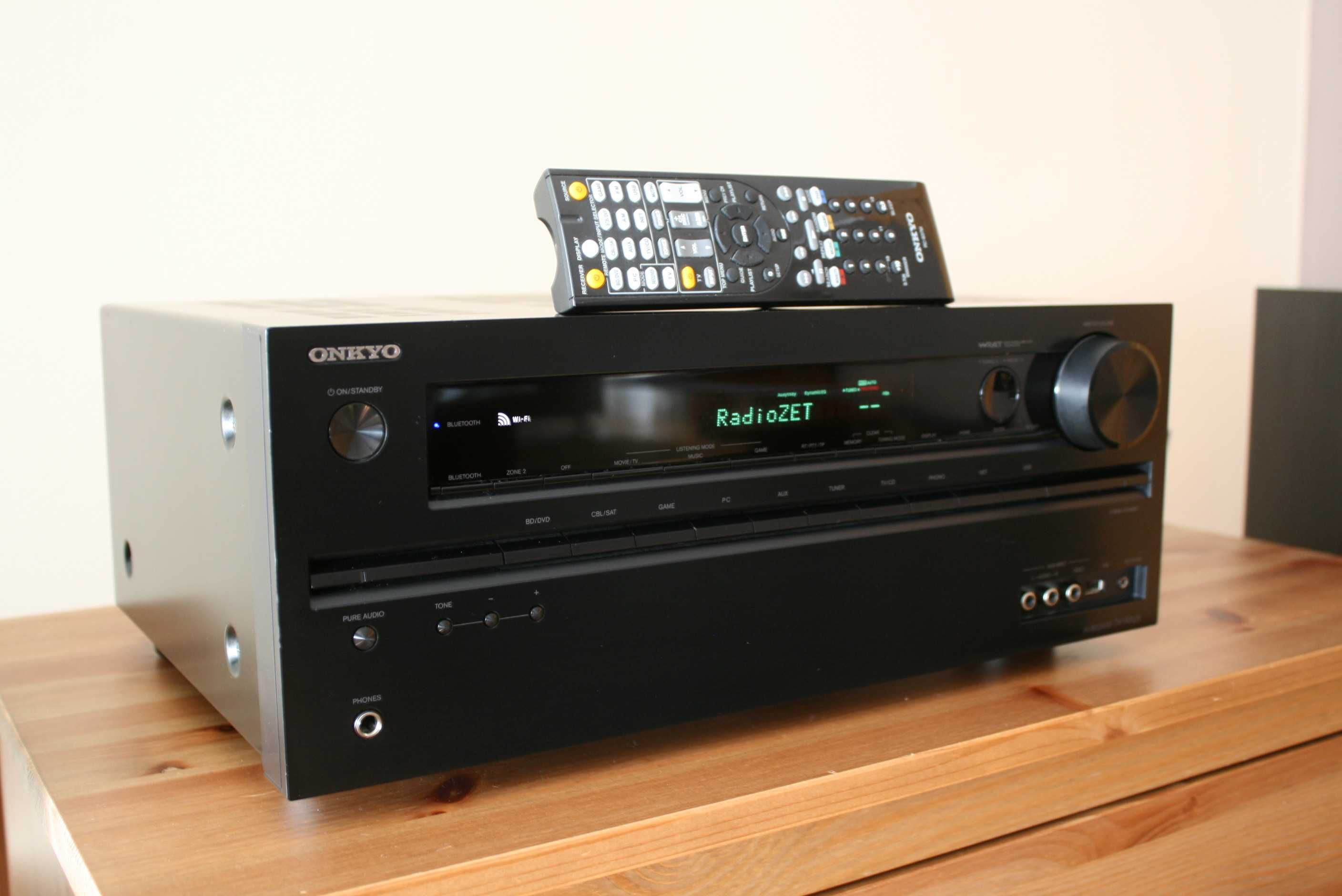 Amplituner Onkyo Tx Nr 626 BLUETOOTH USB wzmacniacz 160 watt Phono