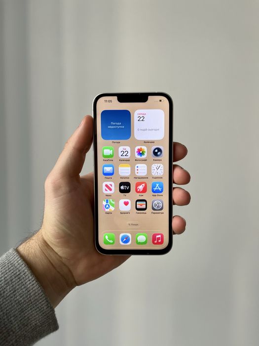 iPhone 13 128 GB NeverLock 100% акум ІДЕАЛ айфон 13 128 гб білий